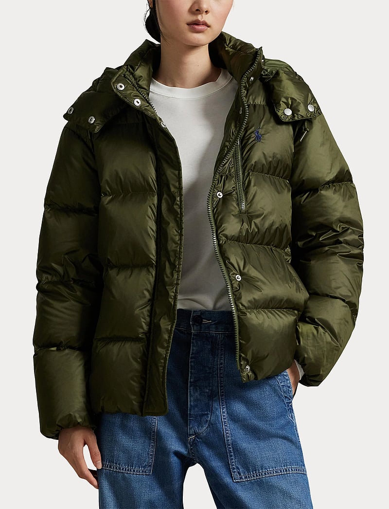 Polo Ralph Lauren - Water-Repellent Quilted Down Jacket - sulejoped ja voodriga joped - new olive - 5