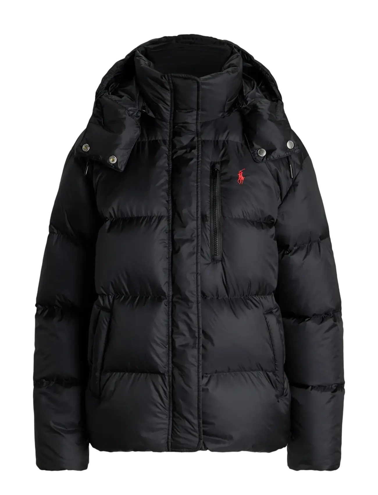 Polo Ralph Lauren Water-Repellent Quilted Down Jacket - Riided - POLO BLACK / black