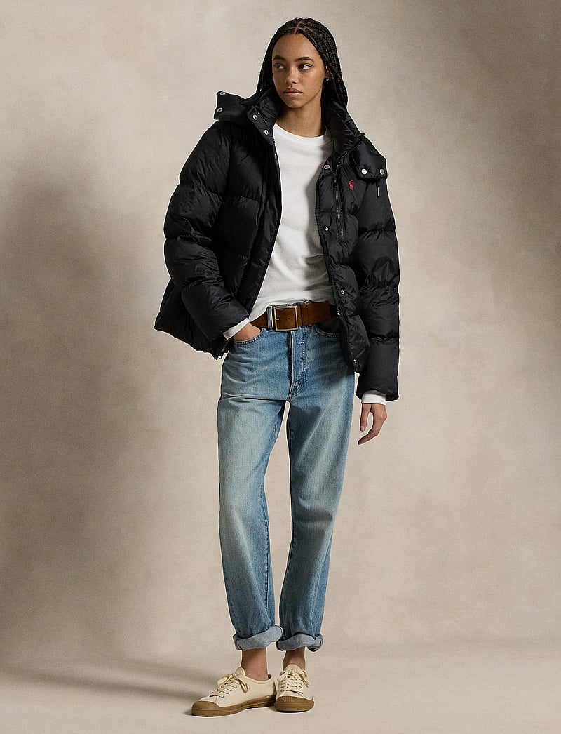 Polo Ralph Lauren - Water-Repellent Quilted Down Jacket - sulejoped ja voodriga joped - polo black - 0