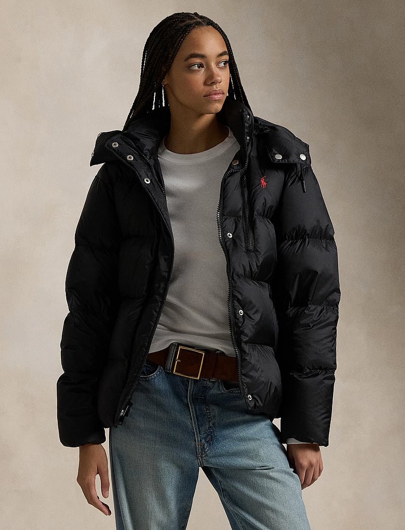 Polo Ralph Lauren - Water-Repellent Quilted Down Jacket - sulejoped ja voodriga joped - polo black - 3