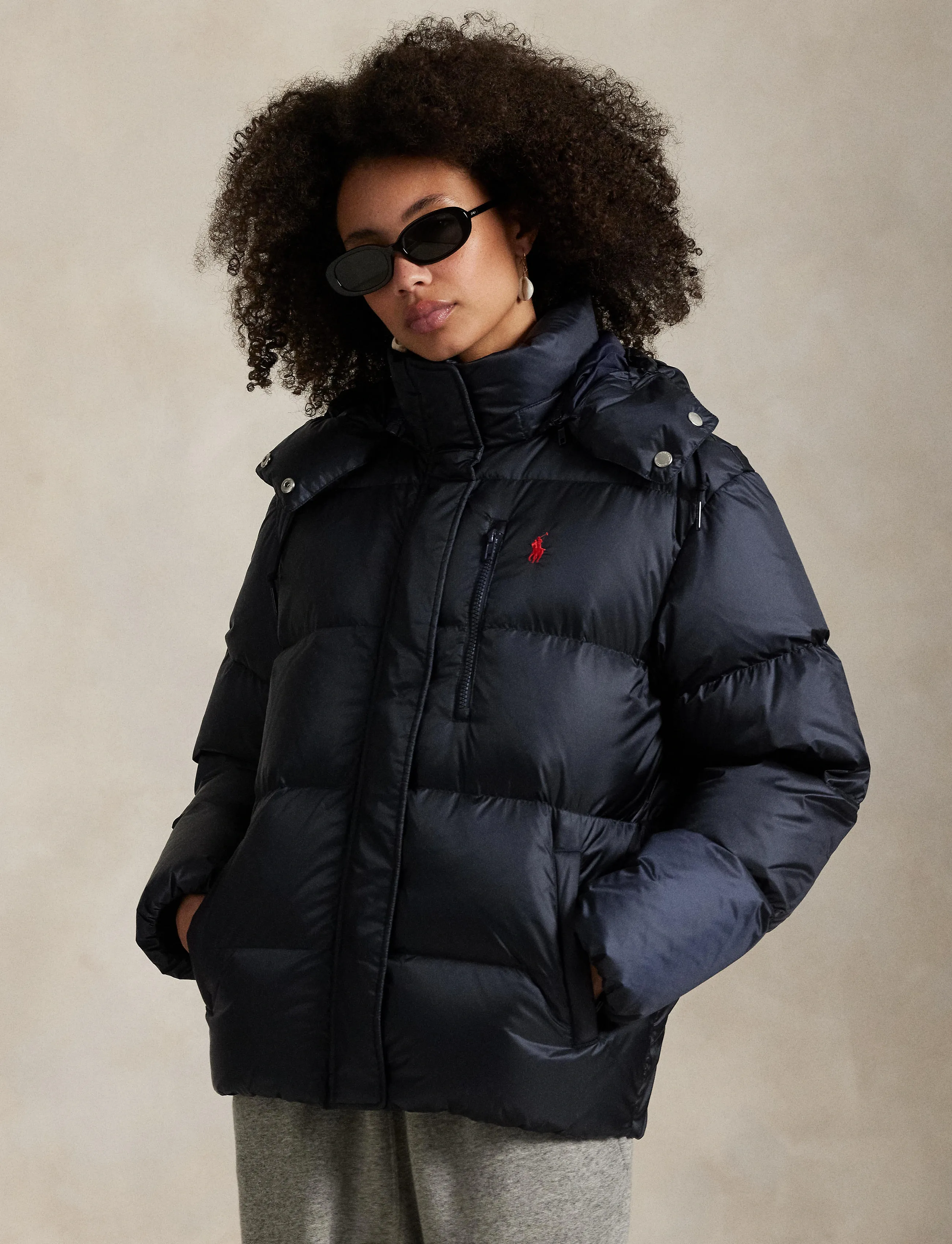 Polo Ralph Lauren - NYLON TAFFETA-INS-COA - vestes d'hiver - rl navy - 3