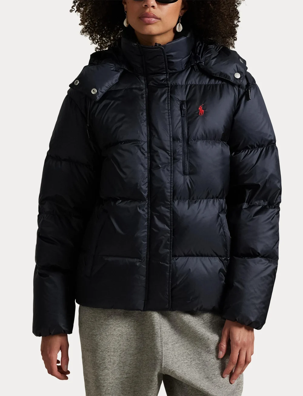 Polo Ralph Lauren - Water-Repellent Quilted Down Jacket - vinterjackor - rl navy - 5