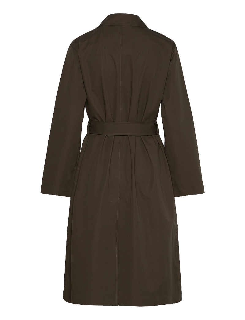 Polo Ralph Lauren - Water-Resistant Twill Long Car Coat - leichte mäntel - olive - 1