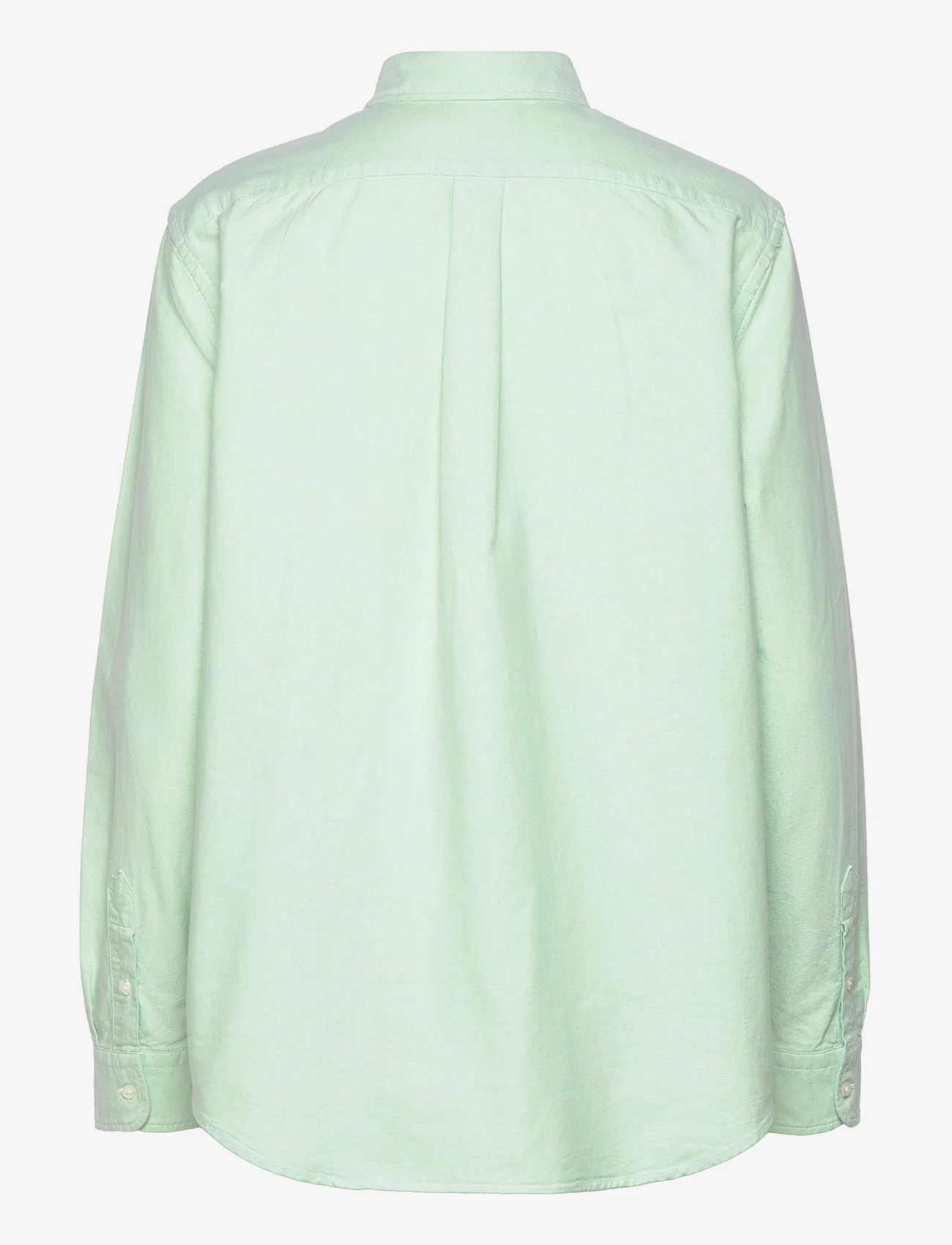 Polo Ralph Lauren - Relaxed Fit Cotton Oxford Shirt - pitkähihaiset kauluspaidat - lime drop - 1