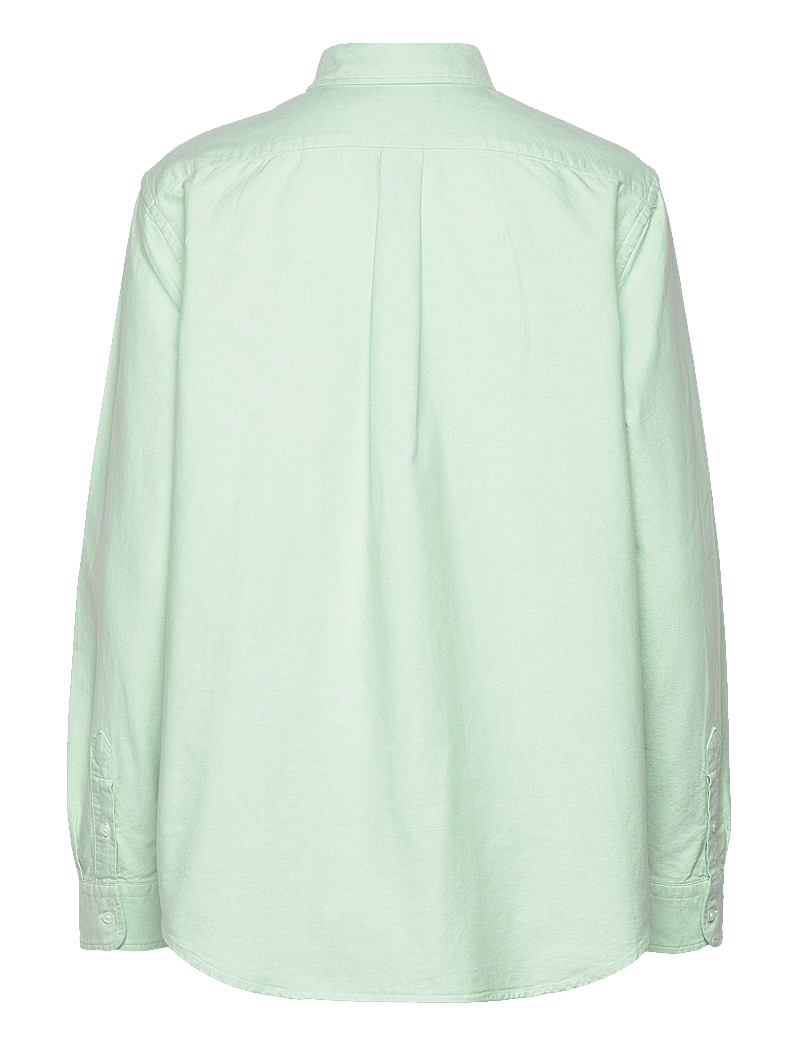 Polo Ralph Lauren - Classic Fit Cotton Oxford Shirt - langärmlige hemden - lime drop - 1