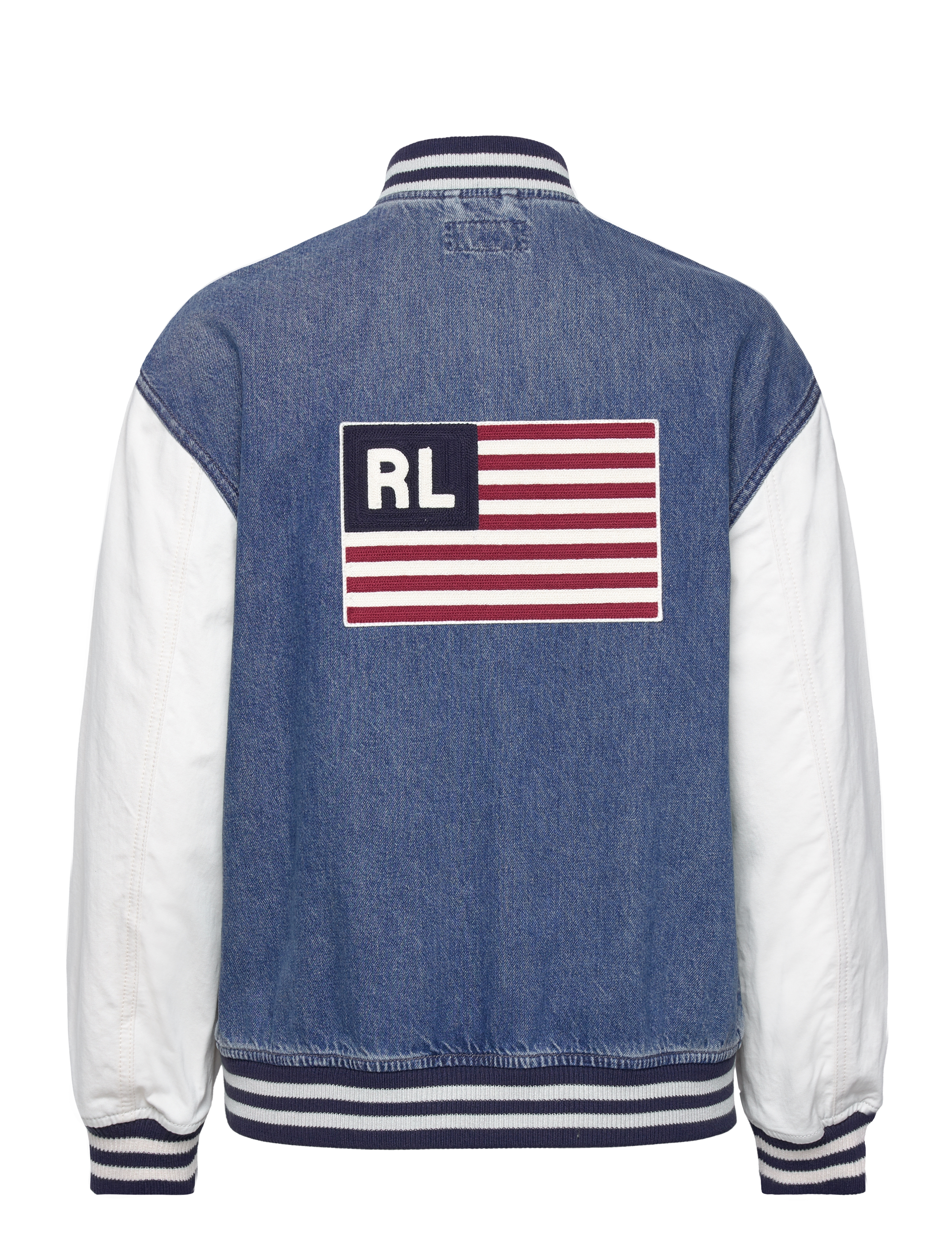 Polo Ralph Lauren - Logo Flag Bomber Jacket - merl wash - 1