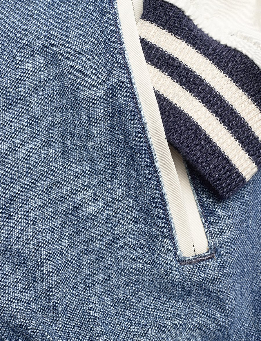 Polo Ralph Lauren - Logo Flag Bomber Jacket - merl wash - 3