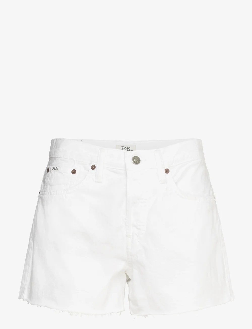 ■POLO RALPH LAUREN■ W cutoff denim shorts white WMPOSHON09 Polo Ralph Lauren Cutoff Denim Short (PRW211934947) - Denim