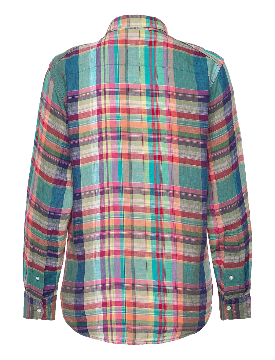 Polo Ralph Lauren - Plaid Linen Utility Shirt - 1720 multi plaid - 1
