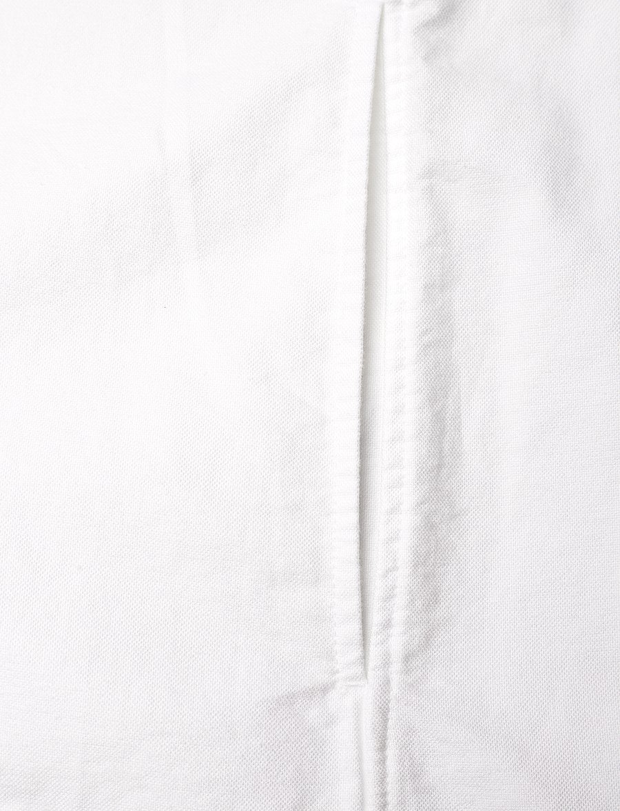 Polo Ralph Lauren - Belted Short-Sleeve Oxford Shirtdress - bsr white - 5