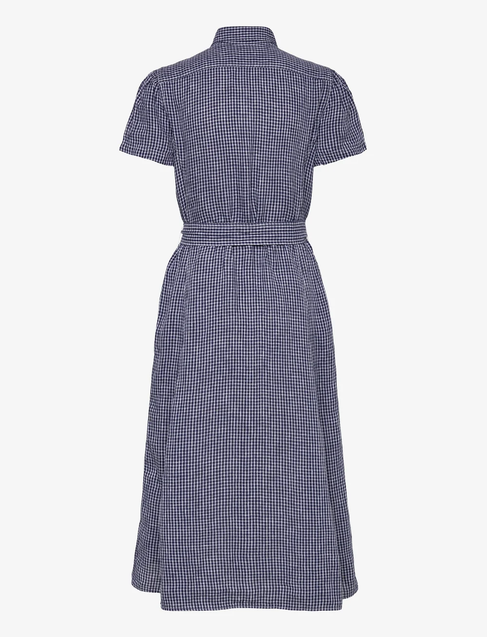 Polo Ralph Lauren - Belted Striped Linen Shirtdress - shirt dresses - 1873 blue/white m - 1