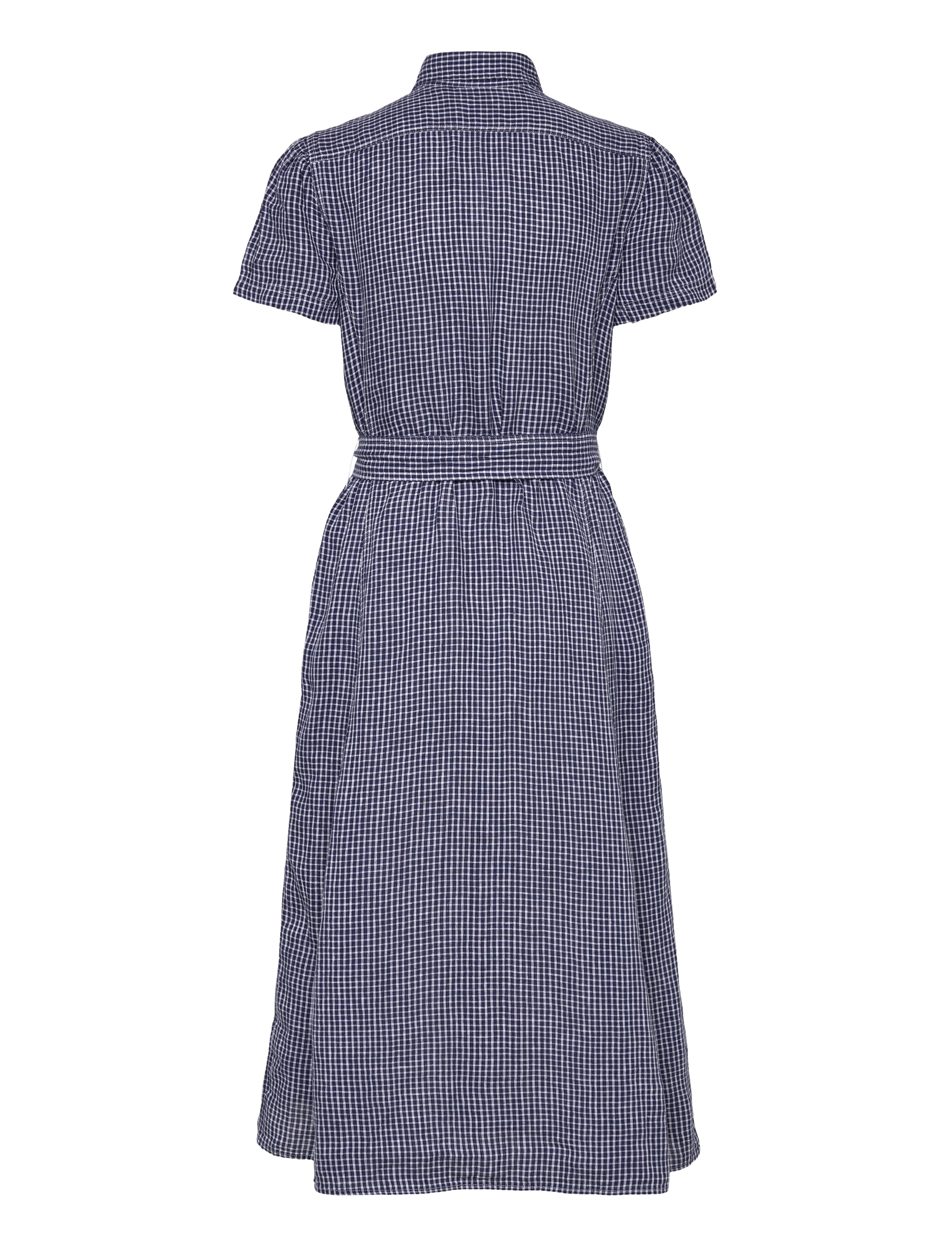 Polo Ralph Lauren - Belted Striped Linen Shirtdress - robes chemises - 1873 blue/white m - 1