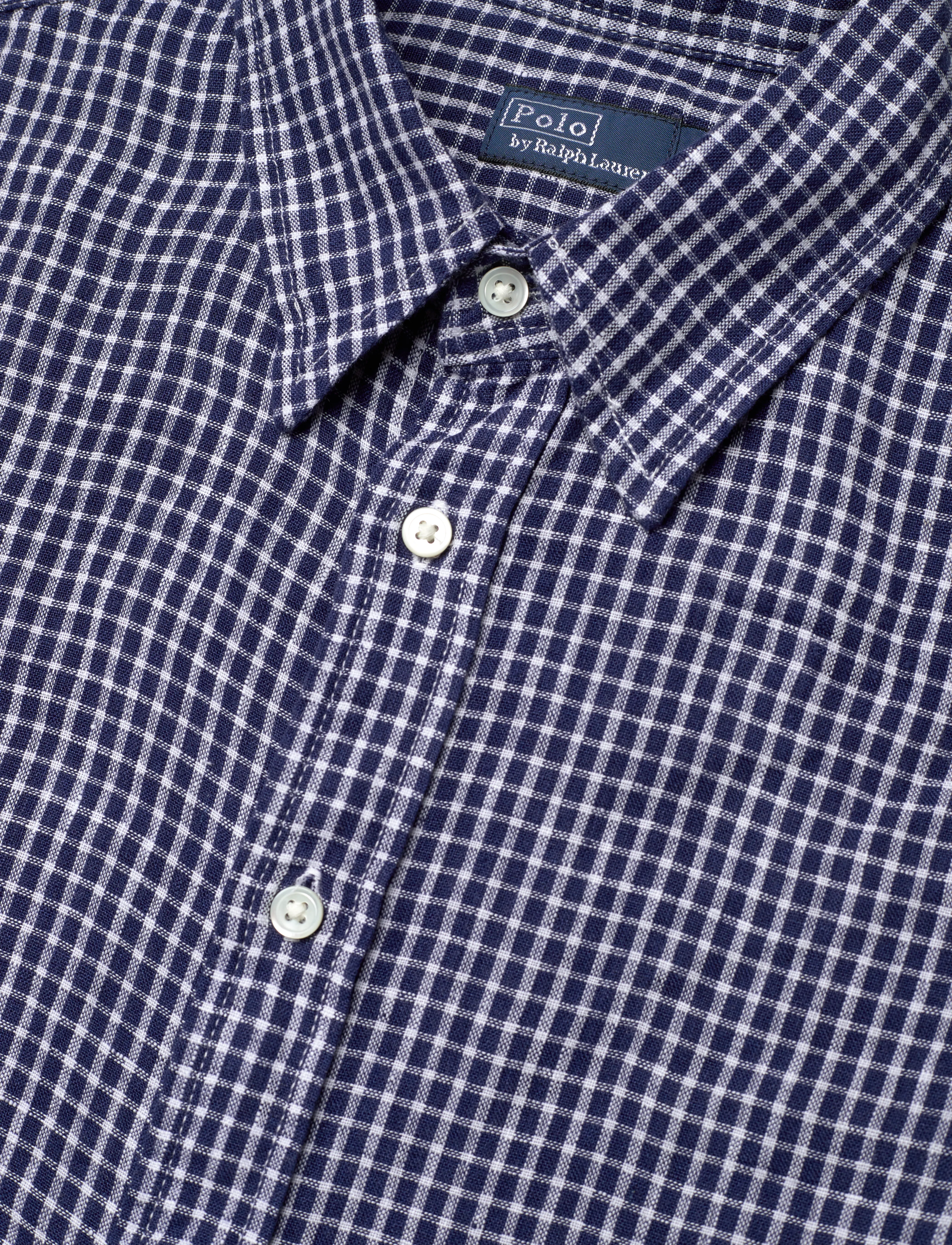 Polo Ralph Lauren - Belted Striped Linen Shirtdress - robes chemises - 1873 blue/white m - 2
