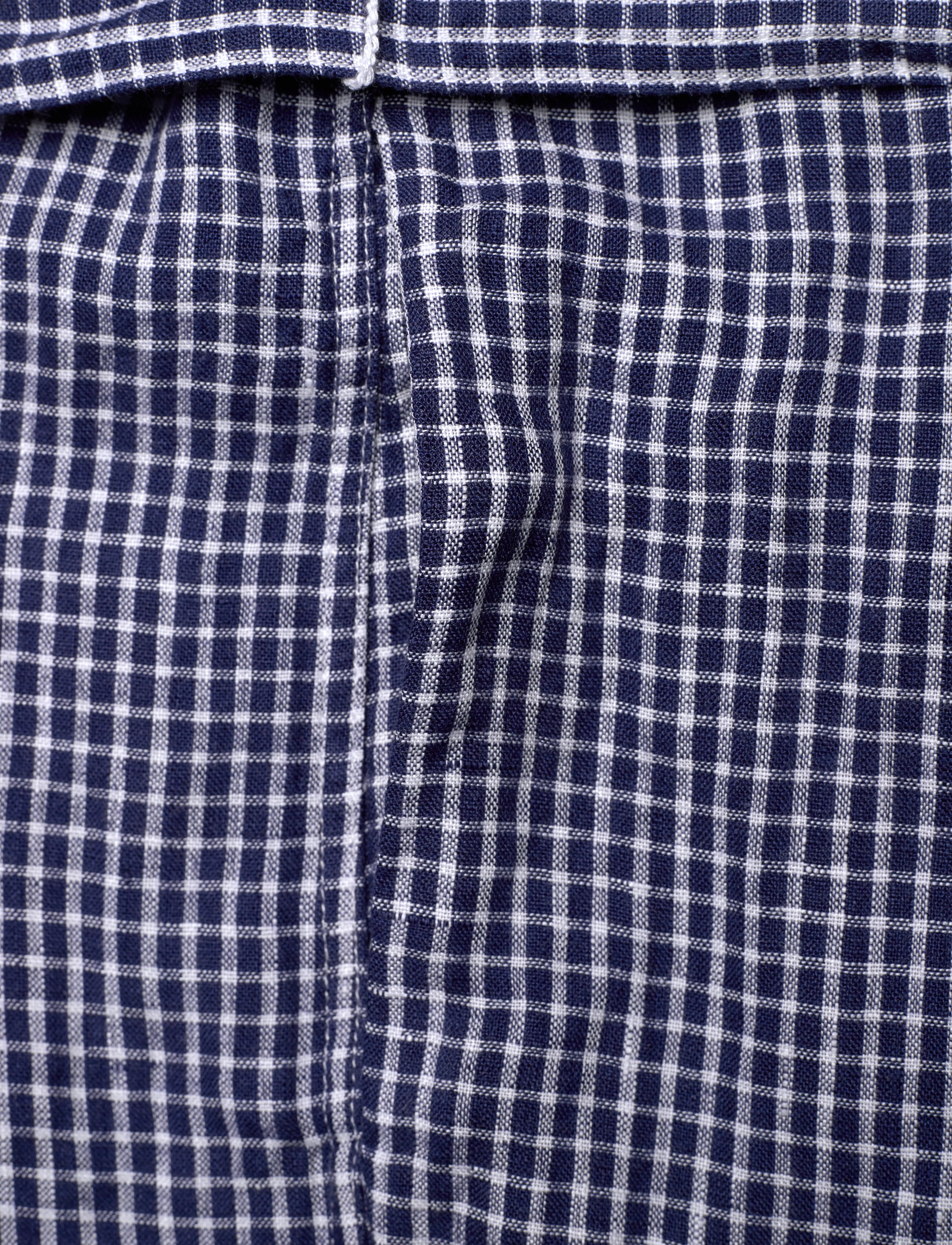 Polo Ralph Lauren - Belted Striped Linen Shirtdress - robes chemises - 1873 blue/white m - 3