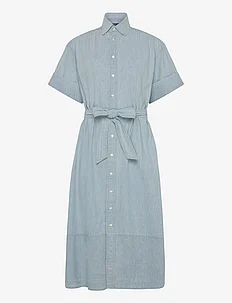 Cotton Chambray Shirtdress, Polo Ralph Lauren