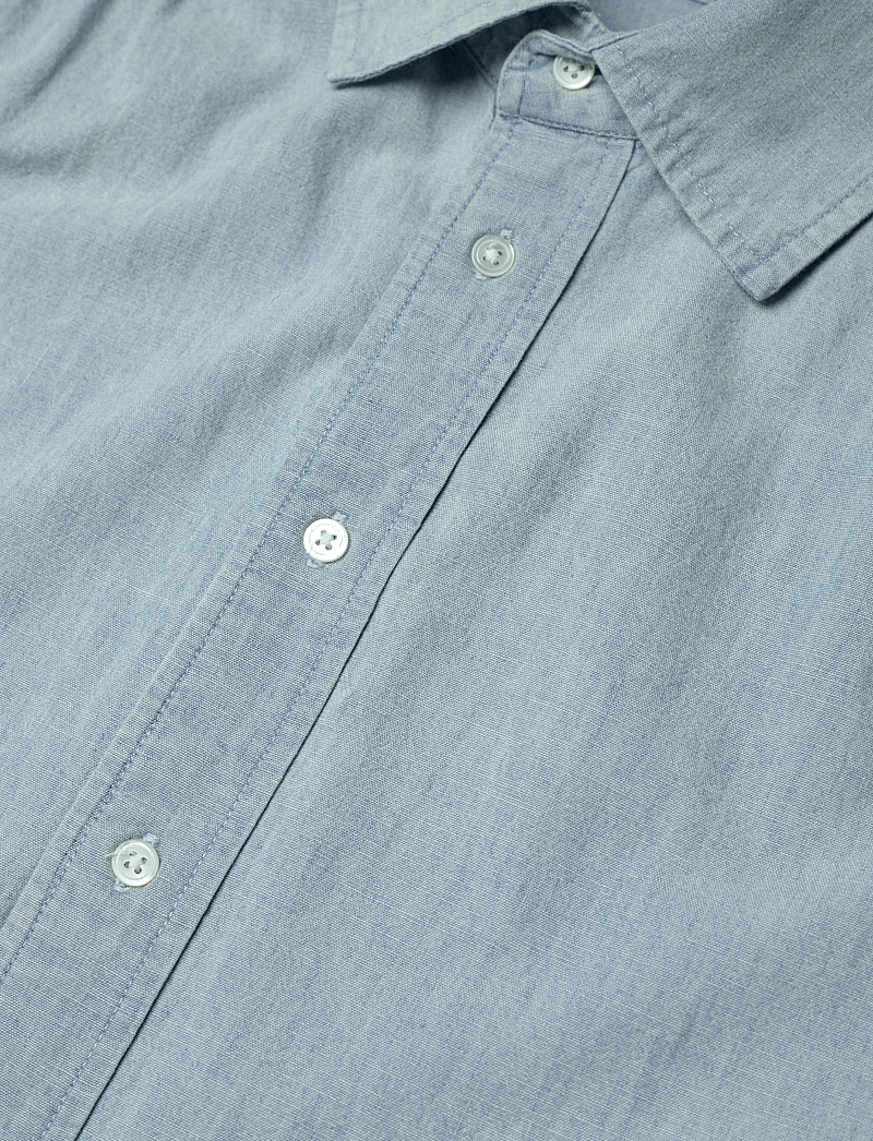 Polo Ralph Lauren - Cotton Chambray Shirtdress - särkkleidid - chambray - 2