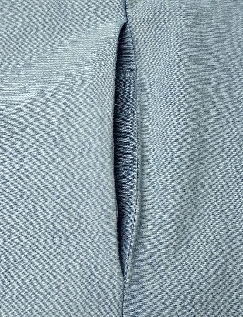 Polo Ralph Lauren - Cotton Chambray Shirtdress - särkkleidid - chambray - 3