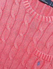Polo Ralph Lauren - Cotton Cable Short-Sleeve Sweater - džemperiai - cotton rose - 2