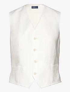 Linen-Cotton Vest, Polo Ralph Lauren