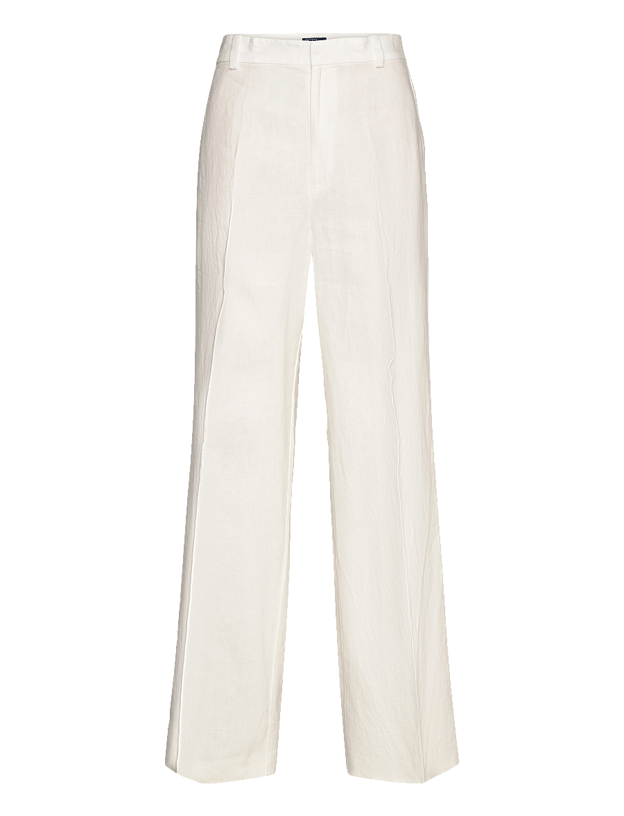Polo Ralph Lauren - Linen Wide-Leg Pant - nevis - 0