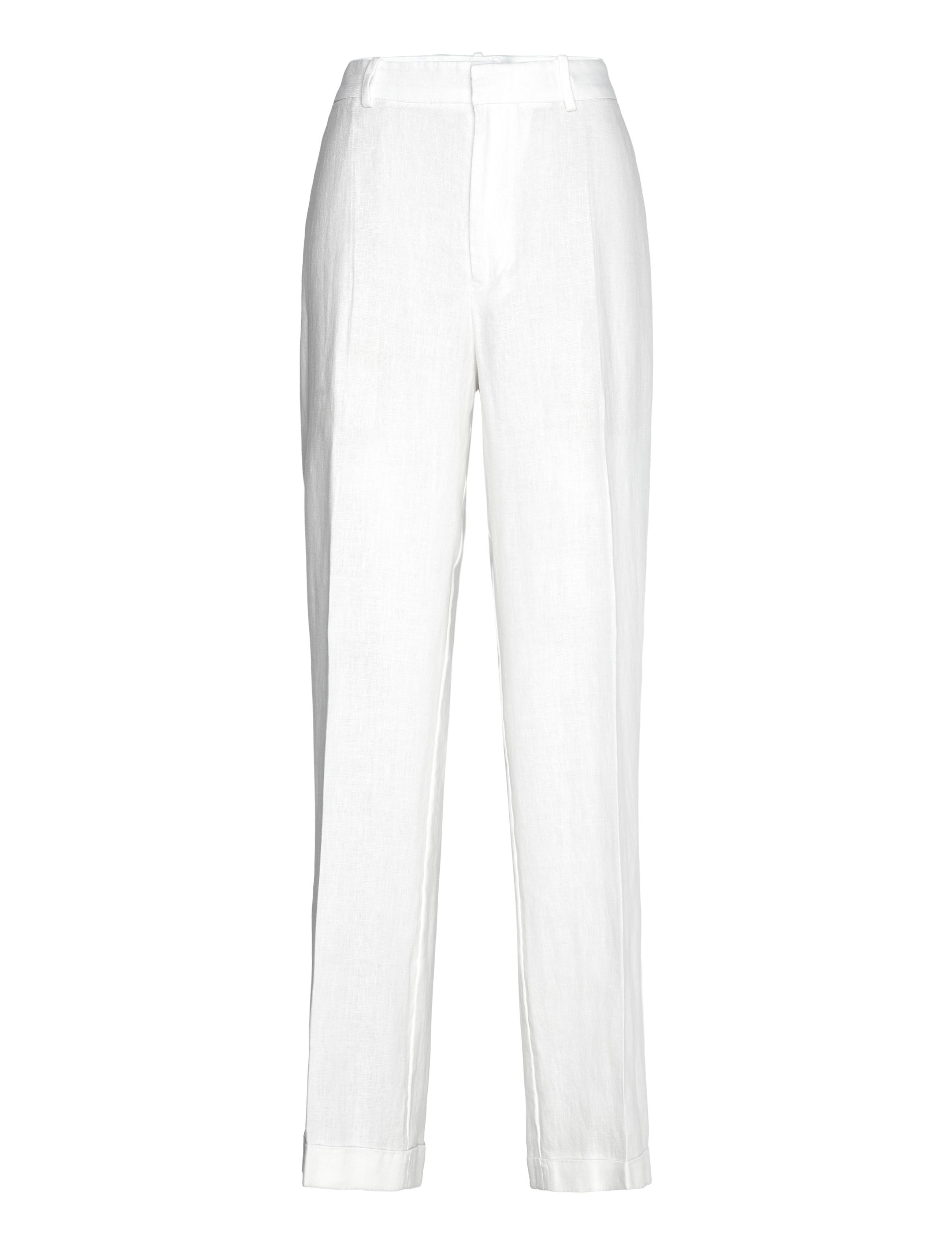 Polo Ralph Lauren Linen Relaxed Straight Pant - Püksid - NEVIS / white