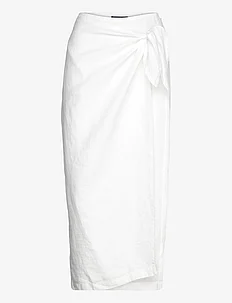 Linen Wrap Skirt, Polo Ralph Lauren