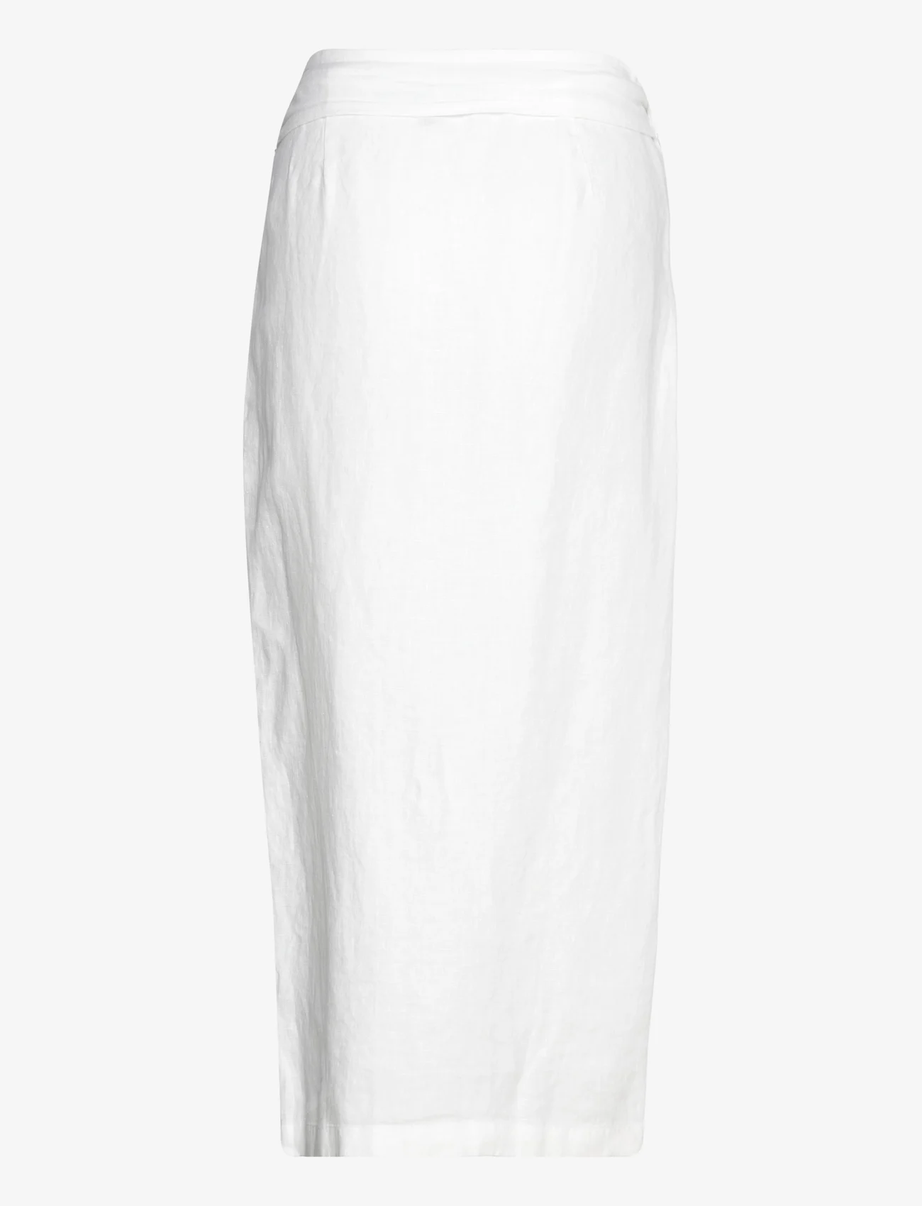 Polo Ralph Lauren - Linen Wrap Skirt - omslagsskjørt - nevis - 1