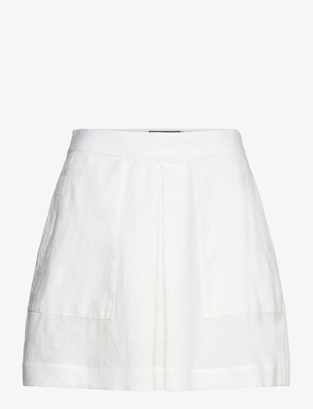 Polo Ralph Lauren - Linen Miniskirt - trumpi sijonai - nevis - 0