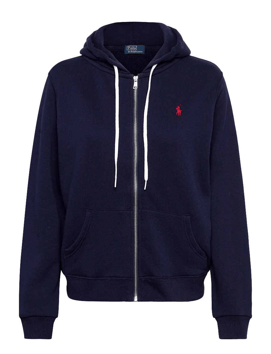 Polo Ralph Lauren - Cotton Fleece Full-Zip Hoodie - pulls à capuche - cruise navy - 0