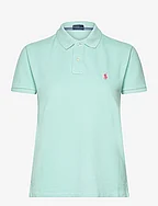 Classic Fit Mesh Polo Shirt - BAYSIDE GREEN
