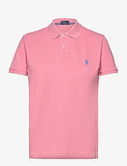 Polo Ralph Lauren - Classic Fit Mesh Polo Shirt - pikéer - ribbon pink - 0