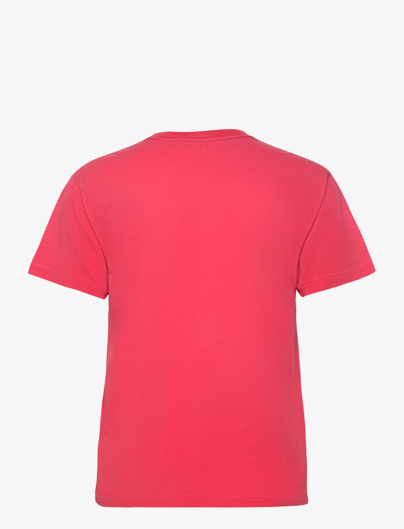 Polo Ralph Lauren - Polo Bear Cotton Jersey Tee - t-shirts - sunrise red - 1