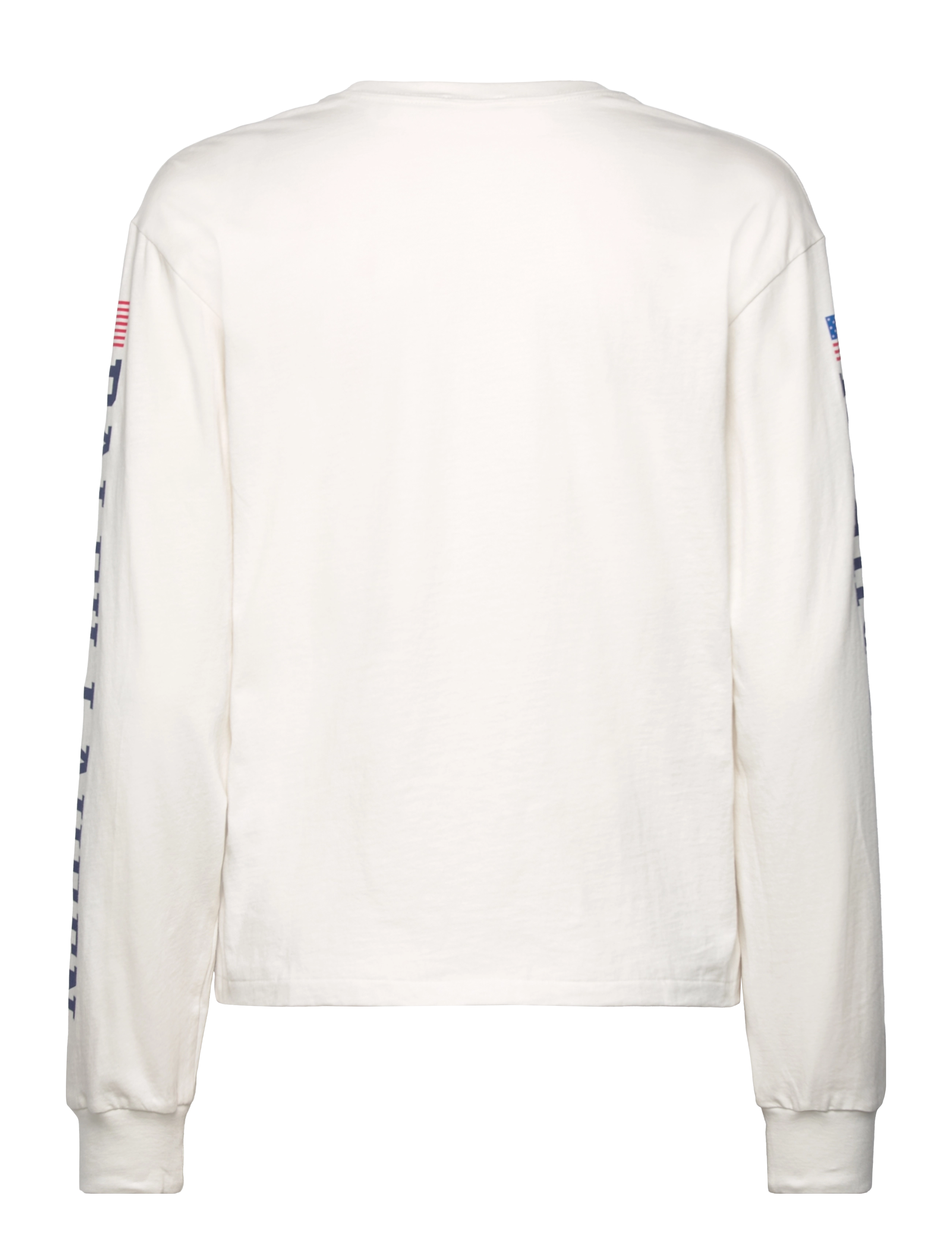 Polo Ralph Lauren - Logo Flag Jersey Long-Sleeve Tee - deckwash white - 1