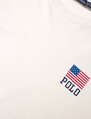 Polo Ralph Lauren - Logo Flag Jersey Long-Sleeve Tee - langärmlige tops - deckwash white - 4
