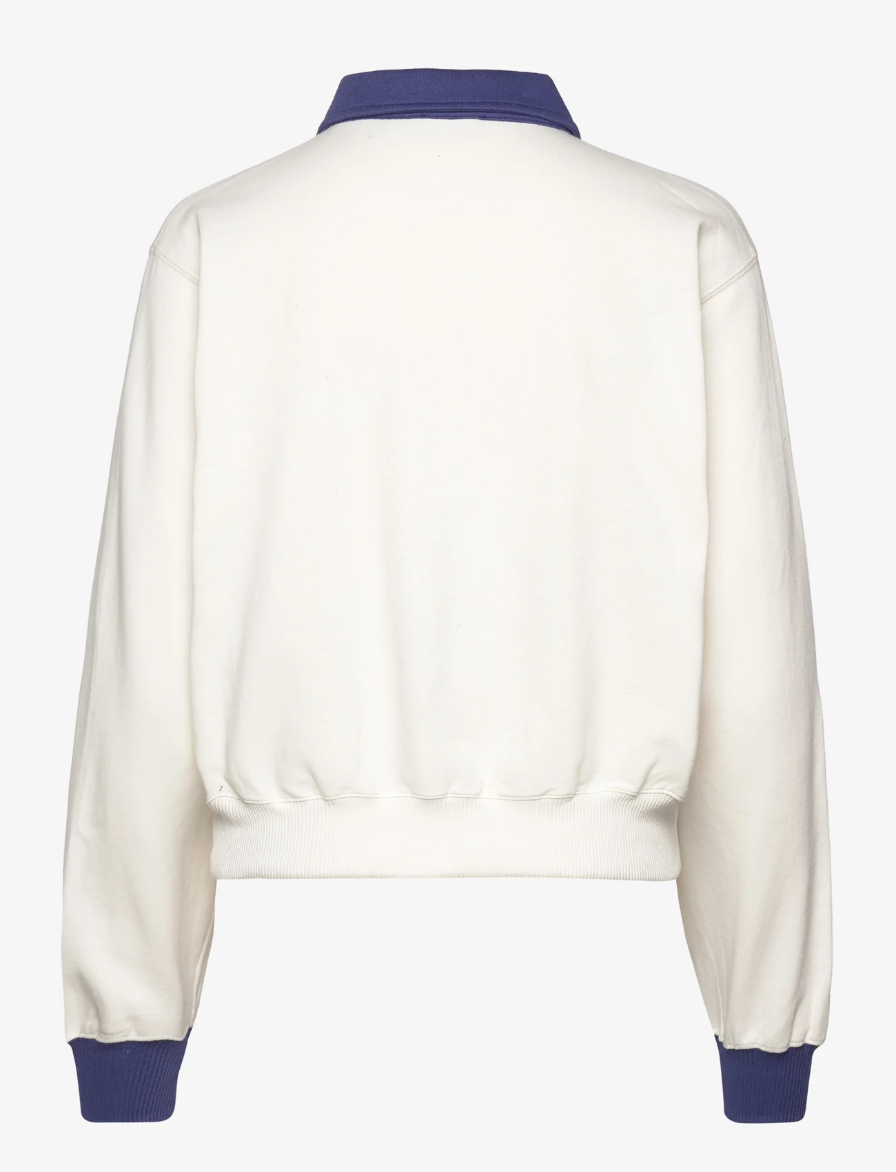 Polo Ralph Lauren - Logo Flag Fleece Half-Zip Pullover - sweatshirts - deckwash white - 1