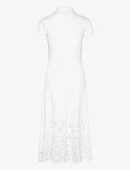 Polo Ralph Lauren - Eyelet Polo Dress - midi garuma kleitas - white - 1