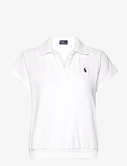 Polo Ralph Lauren - Shrunken Fit Terry Polo Shirt - polo shirts - white - 0