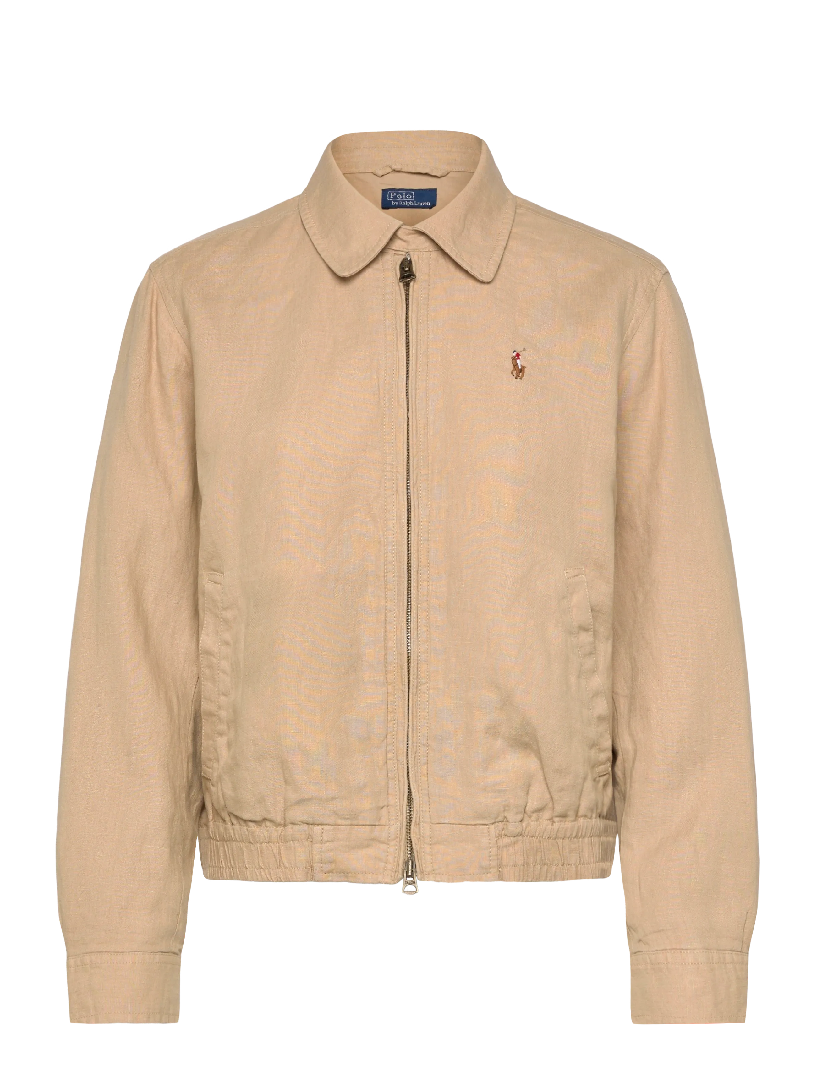Polo Ralph Lauren Linen Windbreaker - Polo Ralph Lauren - TAN / beige