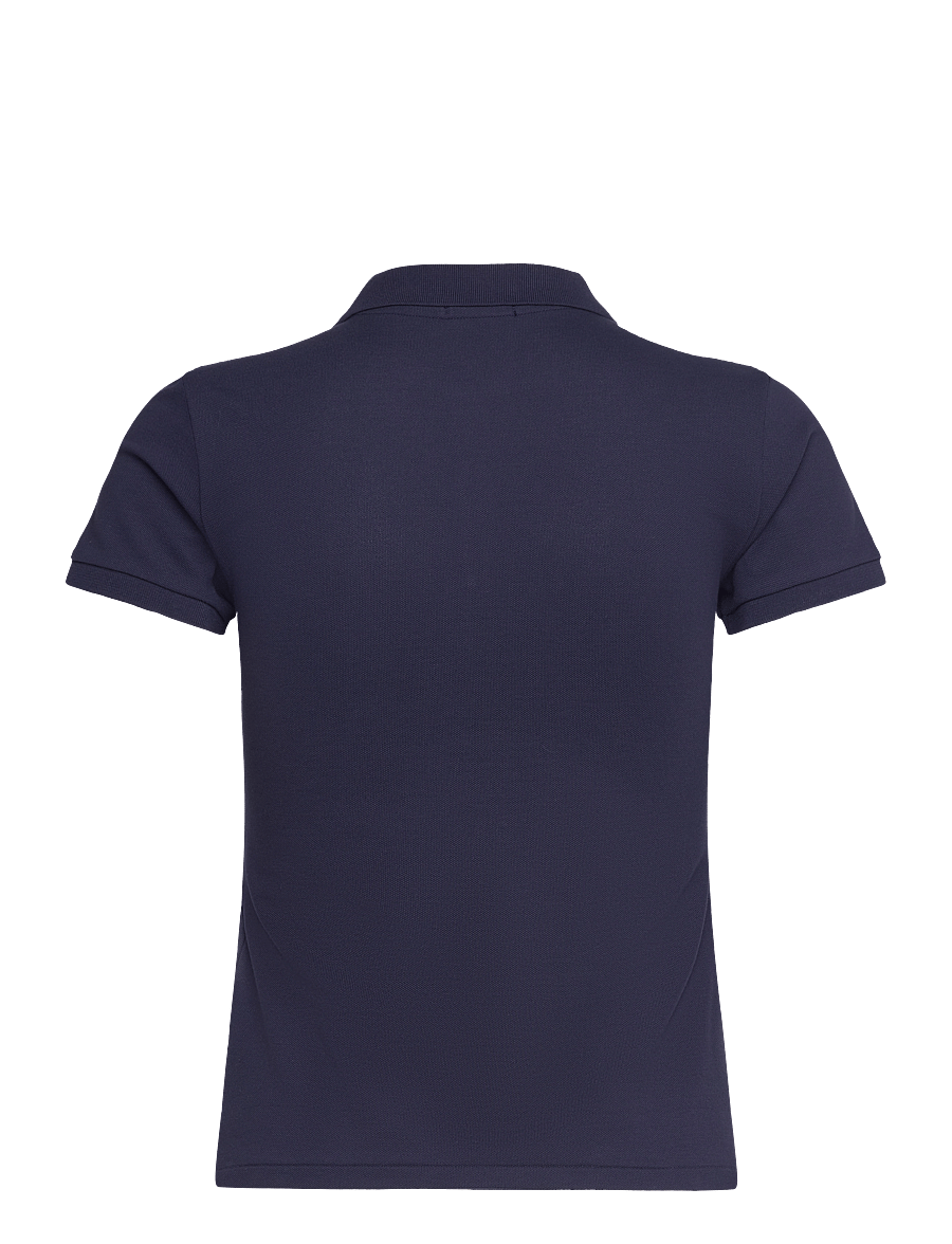 Polo Ralph Lauren - Buttoned-Placket Polo Shirt - t-shirts & tops - newport navy - 2