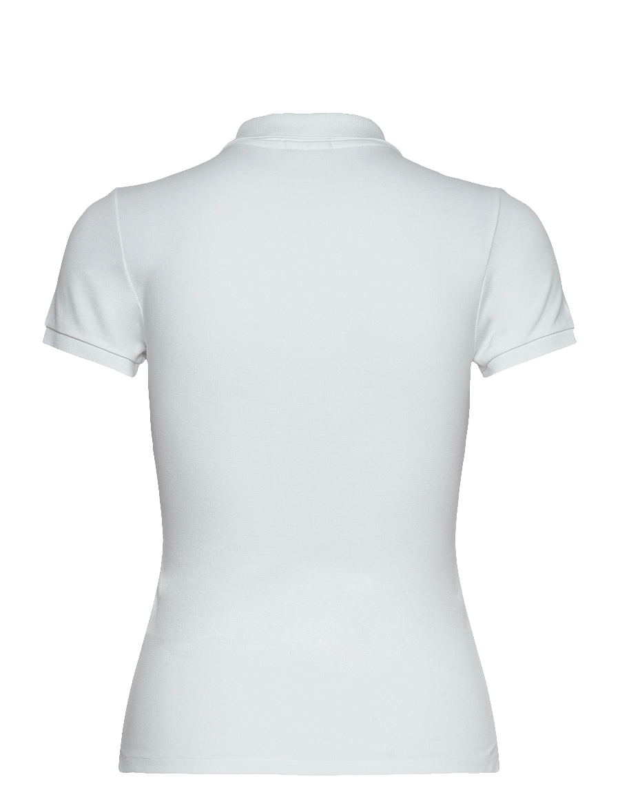 Polo Ralph Lauren - Buttoned-Placket Polo Shirt - polosärgid - white - 2