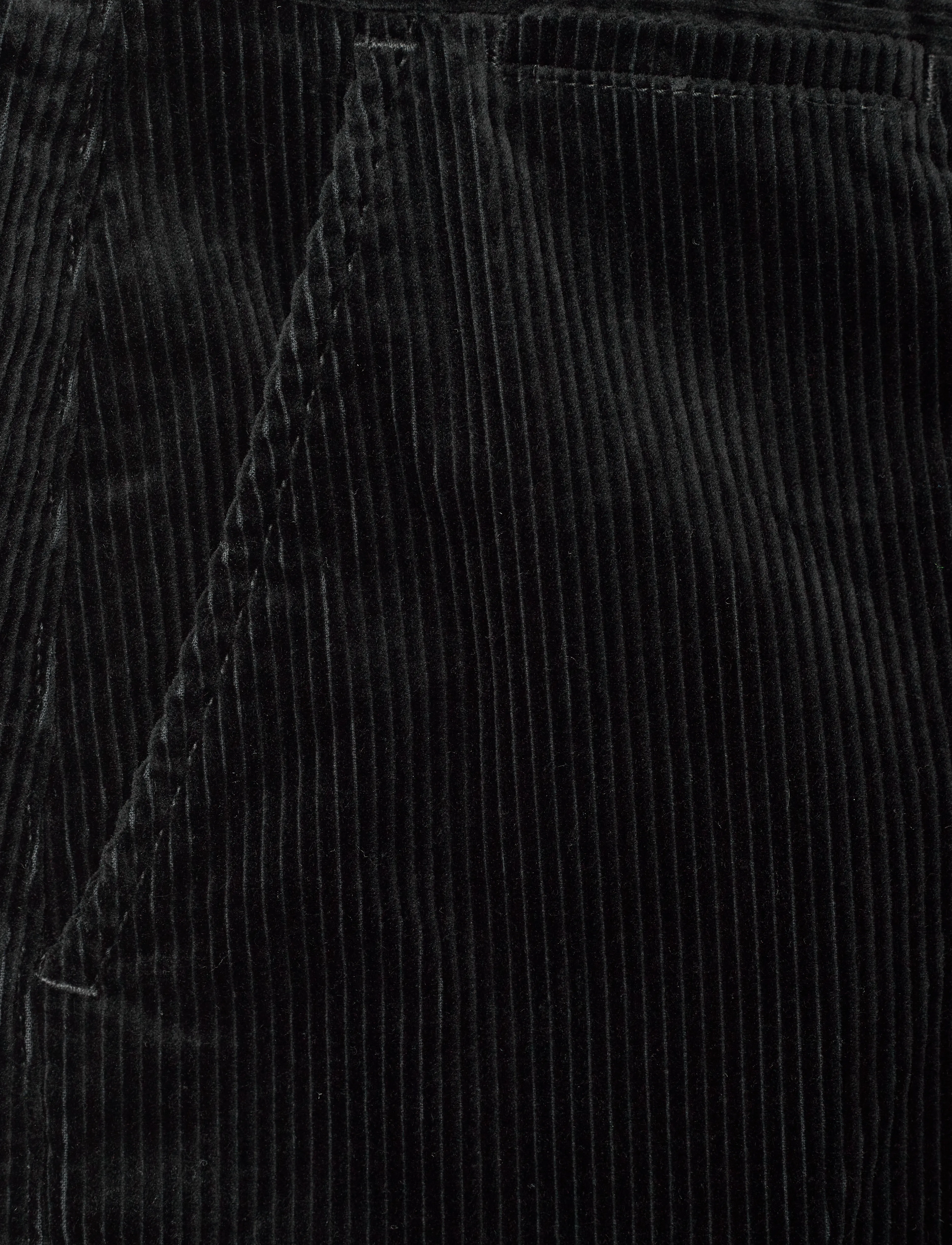 Polo Ralph Lauren - Corduroy Wide-Leg Cropped Pant - polo black - 3