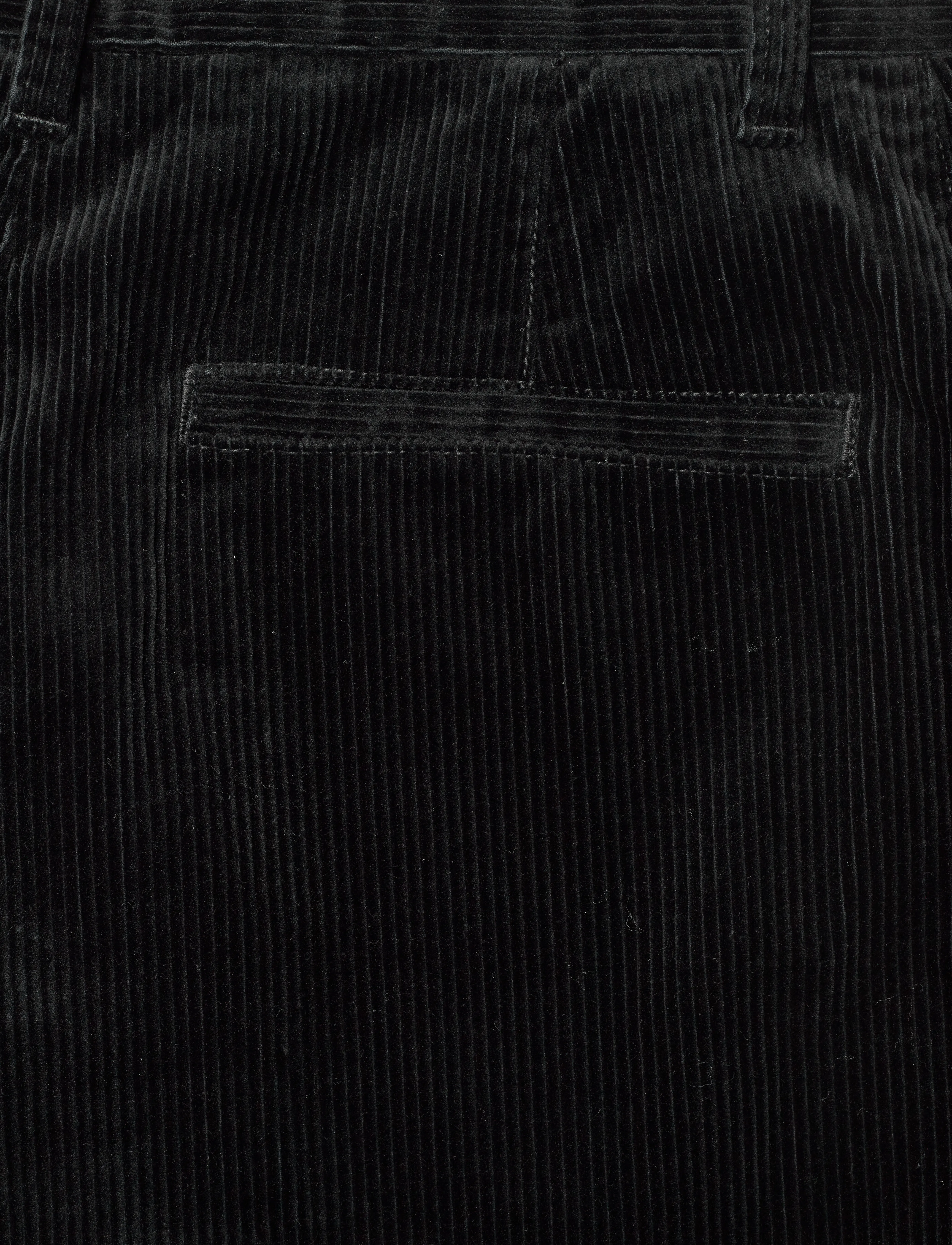 Polo Ralph Lauren - Corduroy Wide-Leg Cropped Pant - polo black - 4