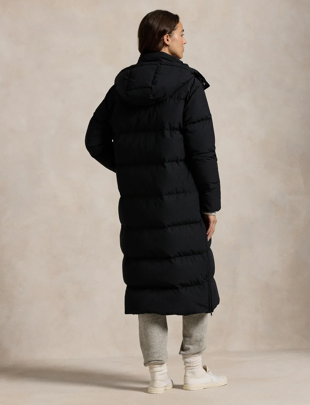 Polo Ralph Lauren - Hooded Down Coat - daunenmäntel - polo black - 2