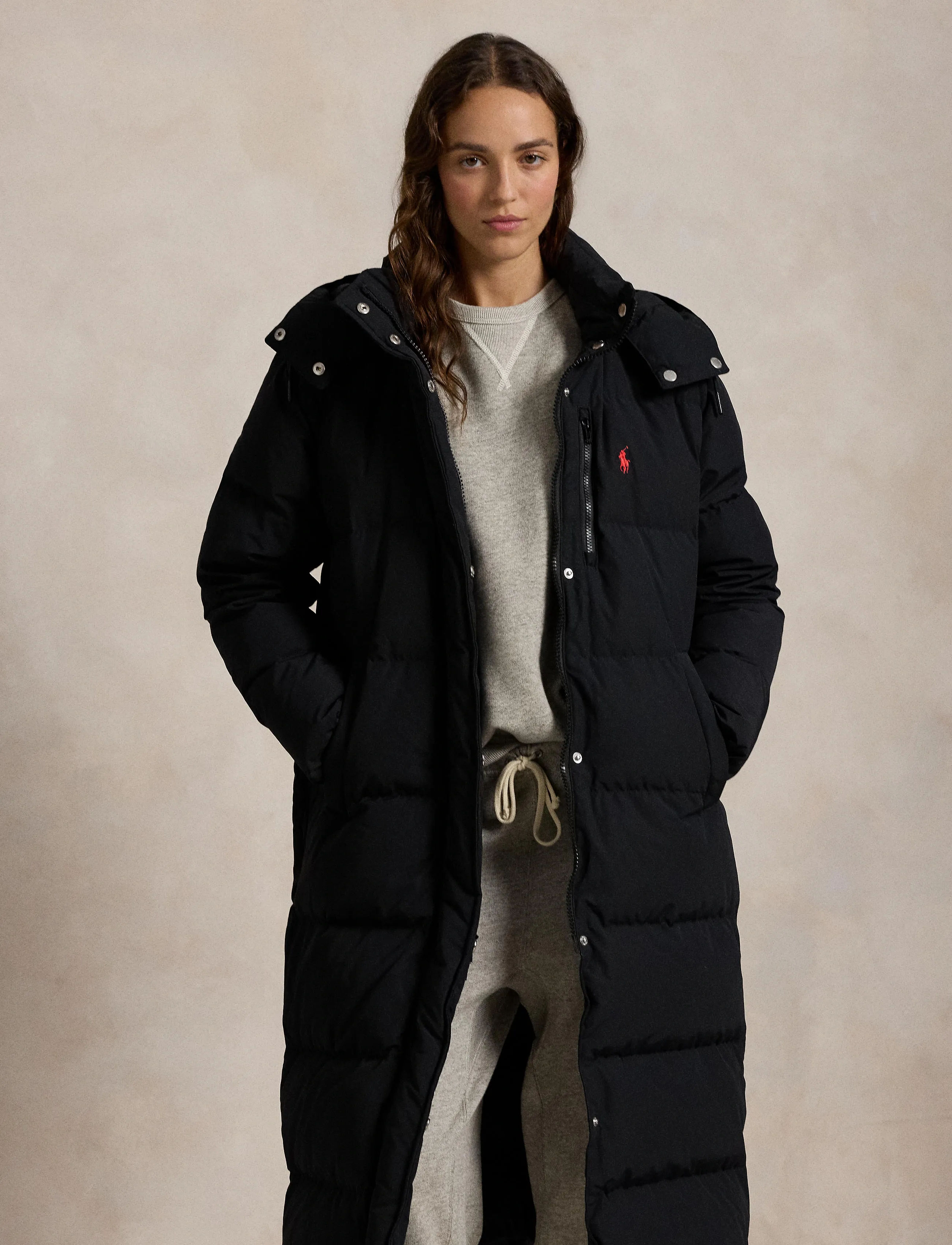Polo Ralph Lauren - Hooded Down Coat - polo black - 3