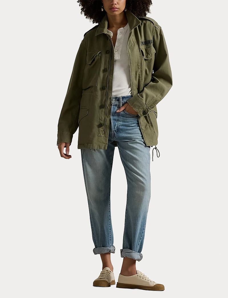 Polo Ralph Lauren - LW CTN BRKN TWILL-UNL-FJK - utility jakid - olive mountain - 4