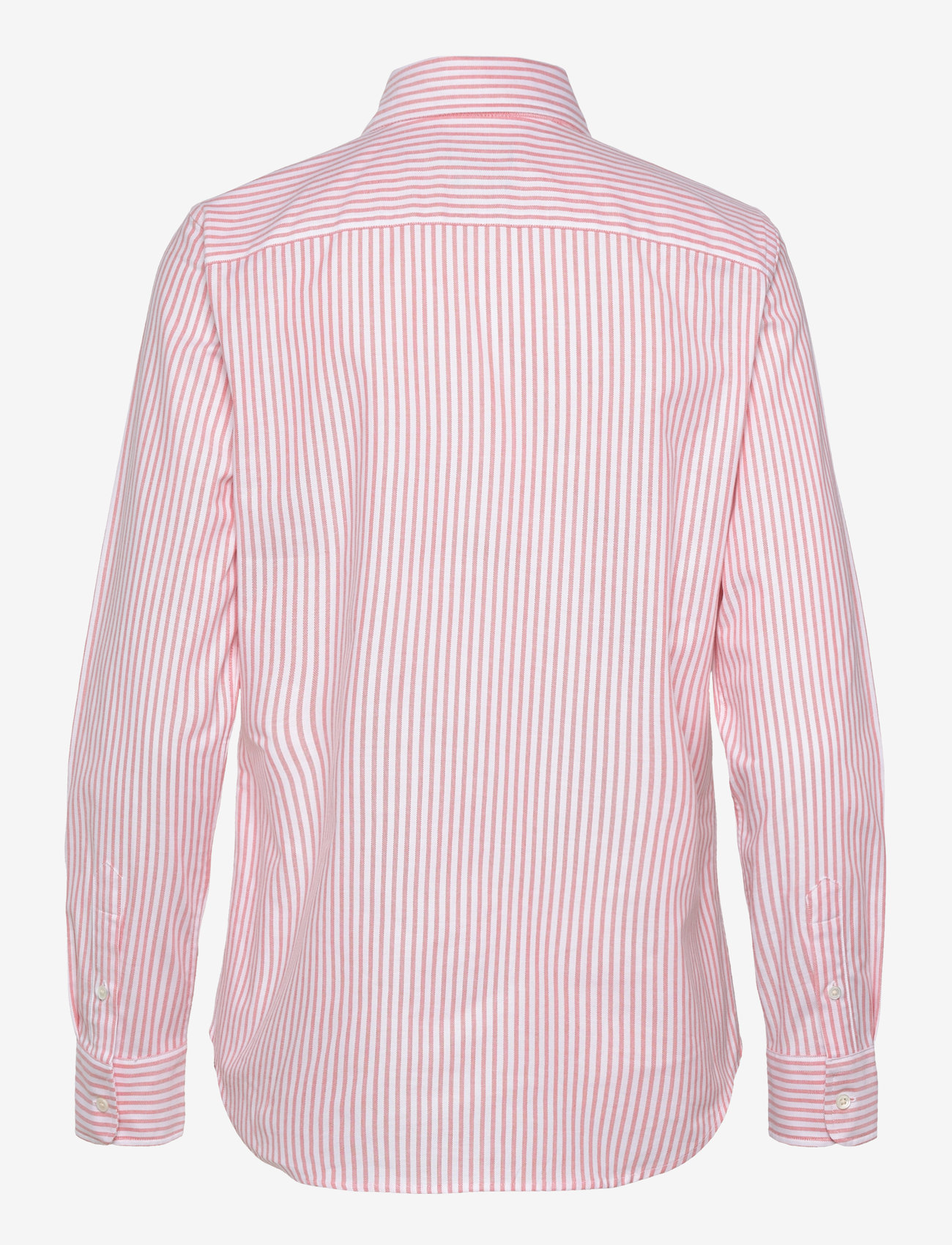 Polo Ralph Lauren - Stretch Slim Fit Striped Oxford Shirt - denim shirts - 6055c white-orang - 1