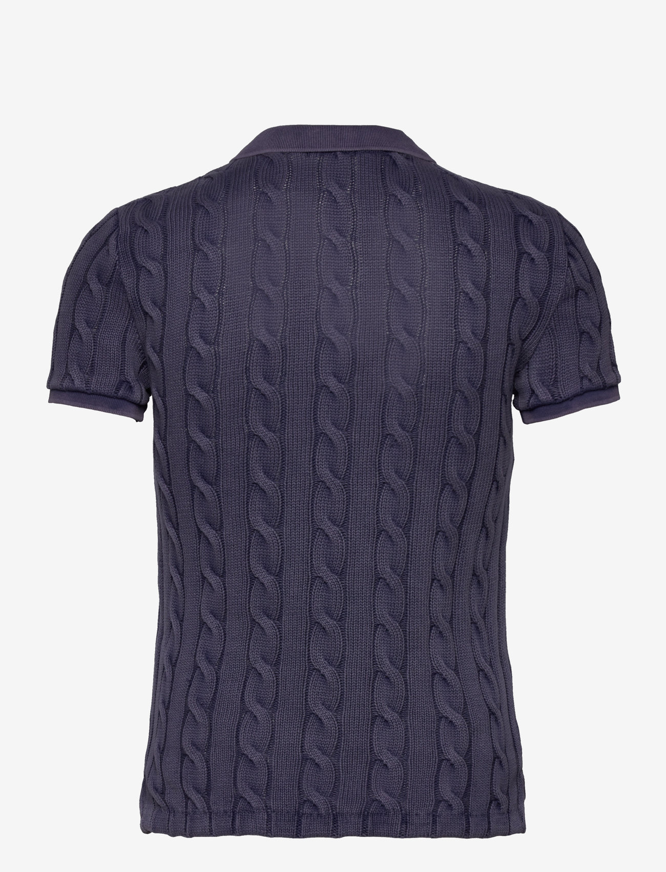 Polo Ralph Lauren - Cable-Knit Polo Shirt - newport navy - 1