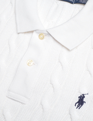 Polo Ralph Lauren - Cable-Knit Polo Shirt - jumpers - white - 2