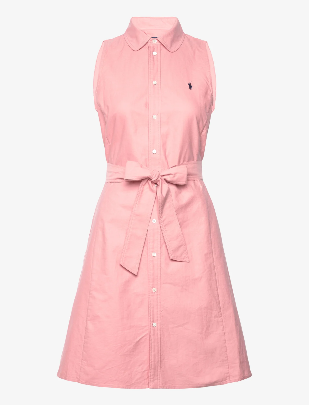 Polo Ralph Lauren - Oxford Sleeveless Shirtdress - marškinių tipo suknelės - adirondack rose - 0
