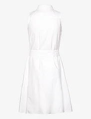 Polo Ralph Lauren - Oxford Sleeveless Shirtdress - särkkleidid - bsr white - 1